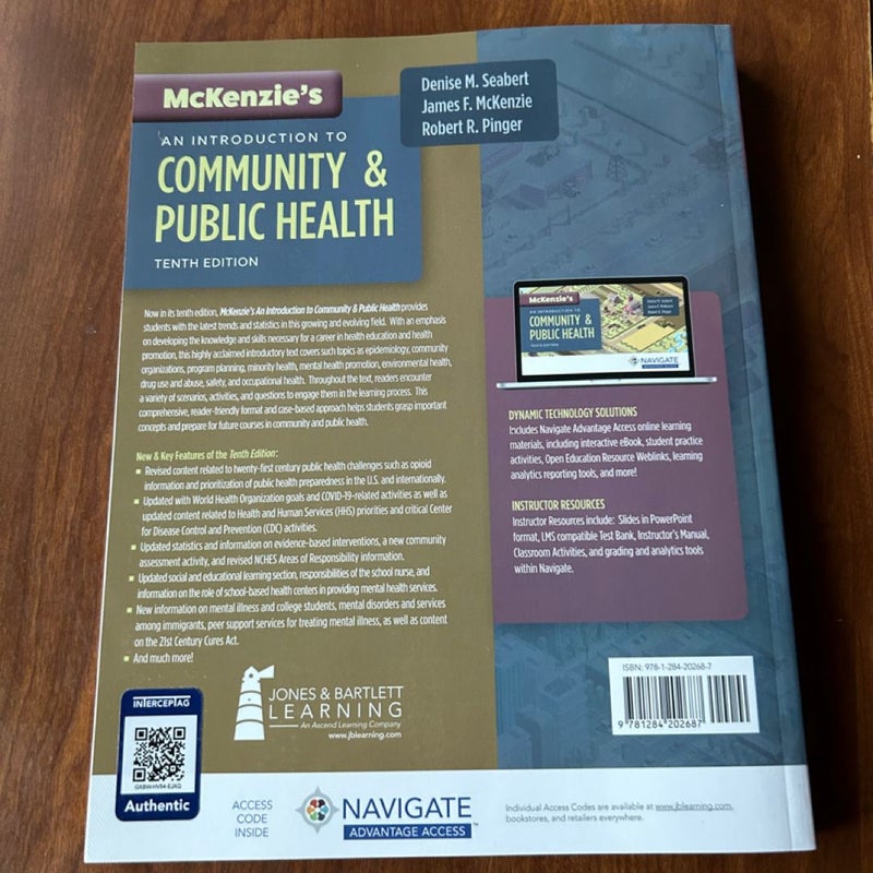 Mckenzie's an Introduction to Community and Public Health