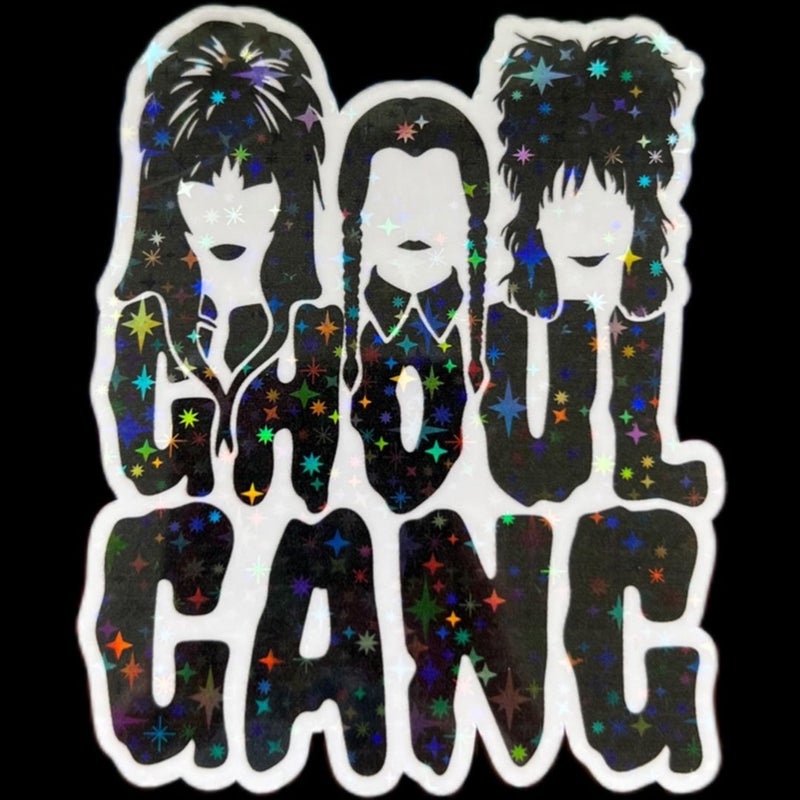 Ghoul Gang Goth Girls Sticker