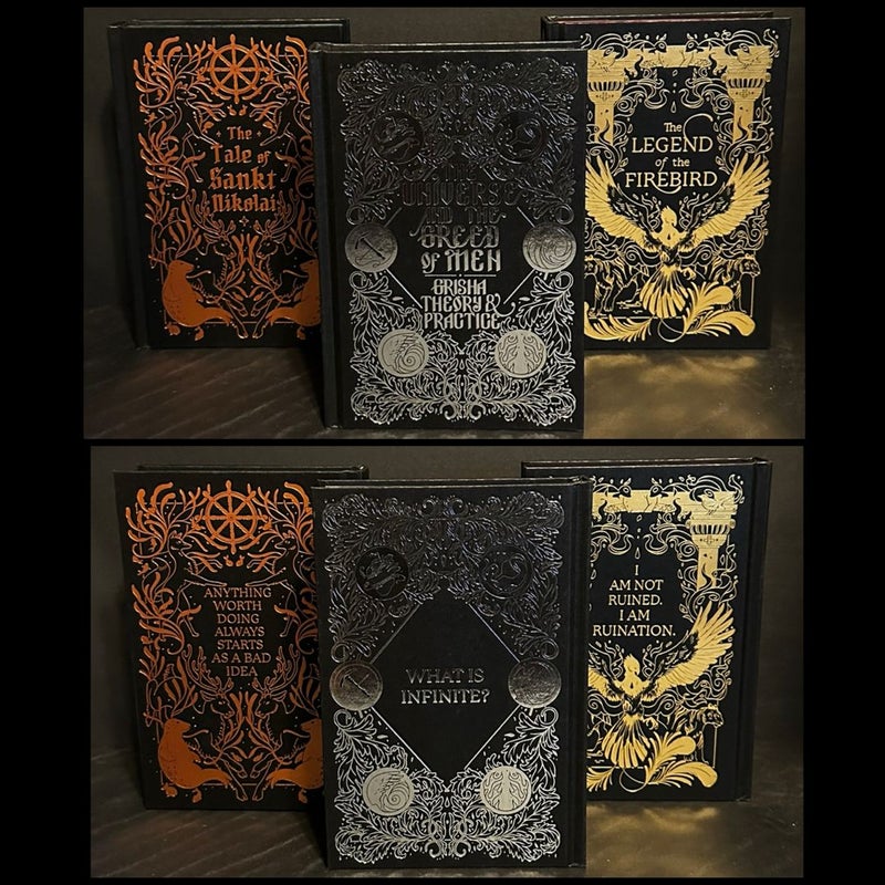 Shadow and Bone Triology/Six of Crows Duology - Signed Owlcrate Editions