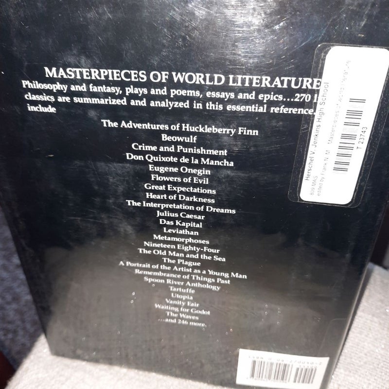 Masterpieces of World Literature