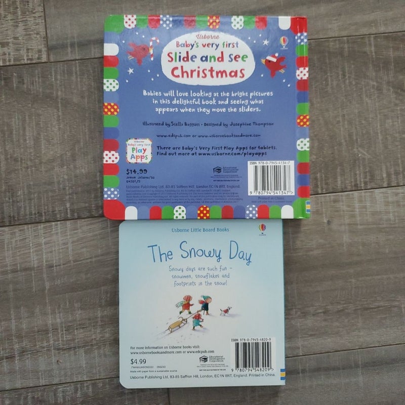 Baby/Toddler Winter/Christmas Book Bundle