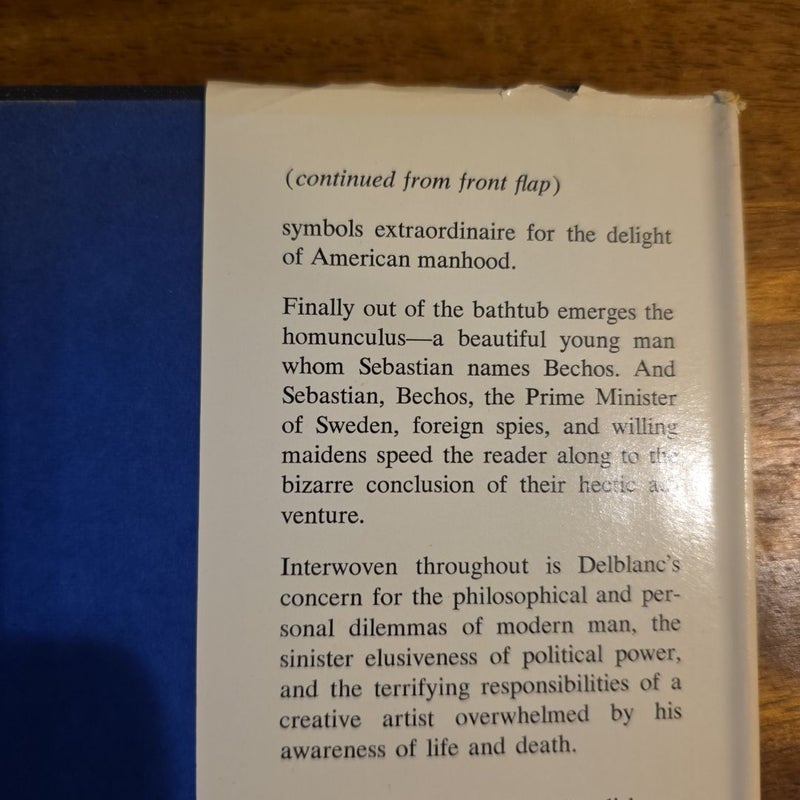 VINTAGE 1969 Homunculus, A Magic Tale by Sven Deblanc (First American Edition)
