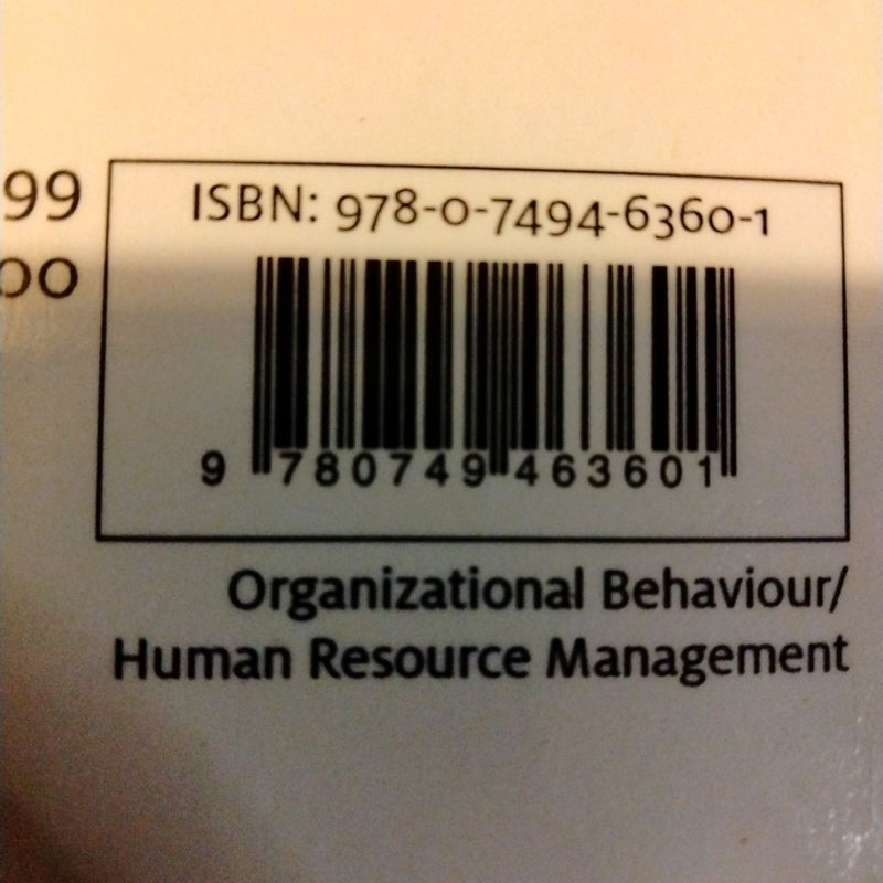 Organizational Behaviour