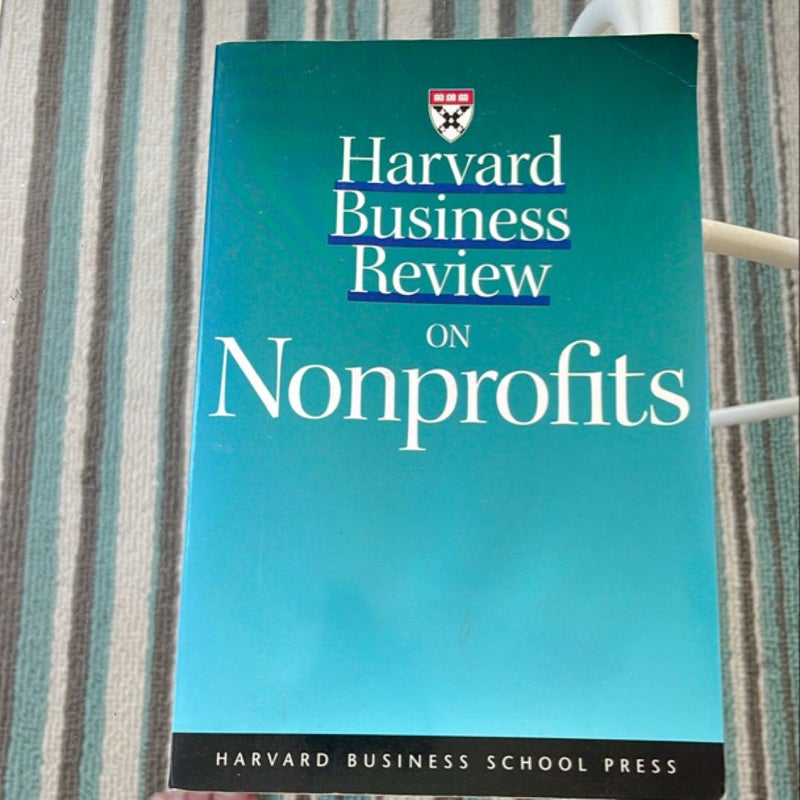 Harvard Business Review on Nonprofits