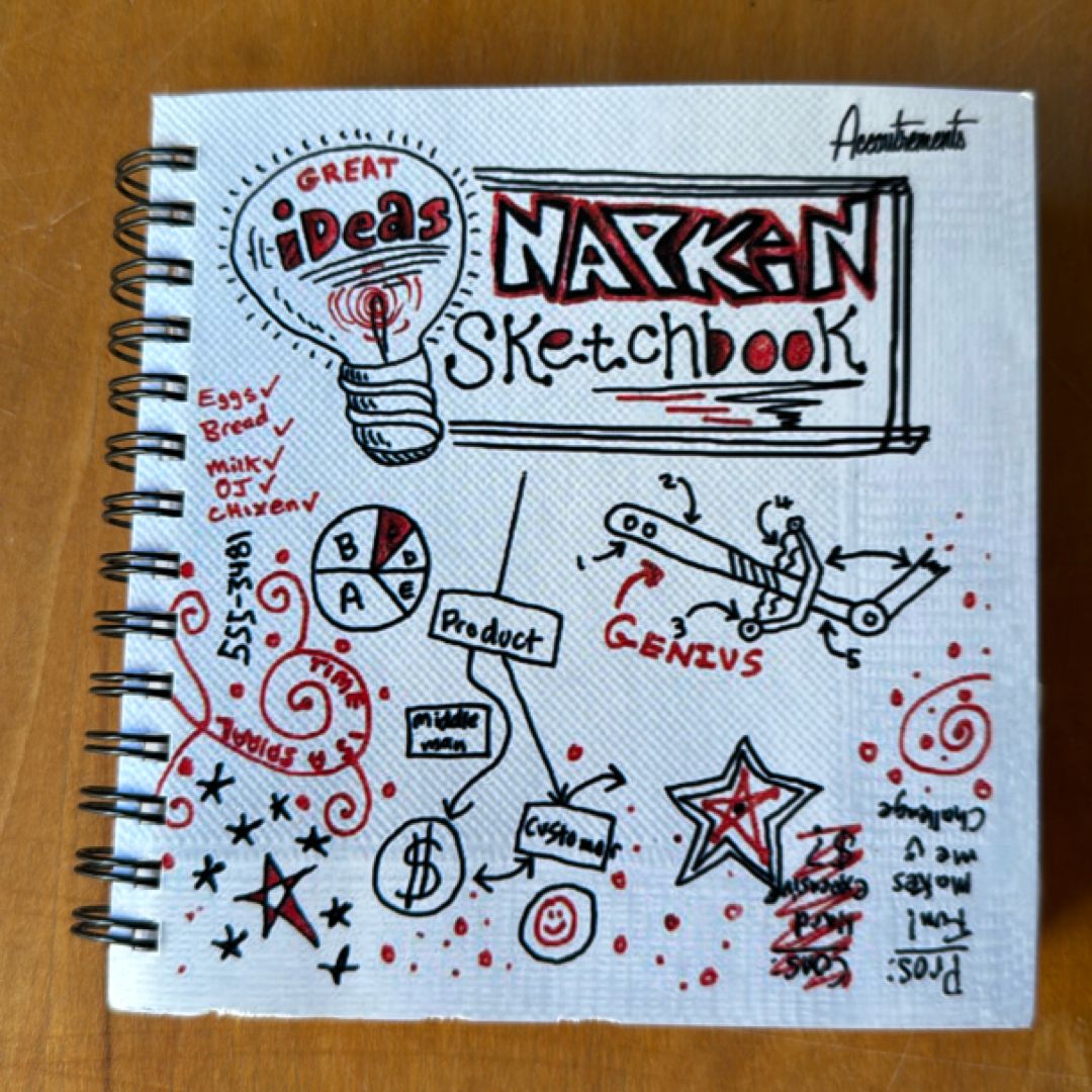Napkin Sketchbook