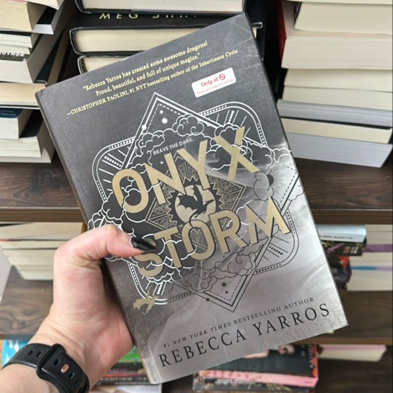 Onyx Storm by Rebecca Yarros (Target Edition)