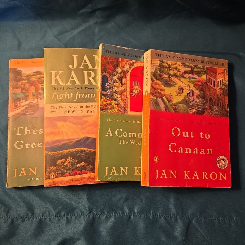 Four Jan Karon Books