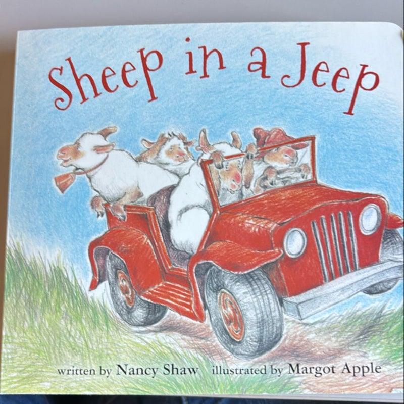 Sheep in a Jeep Board Book