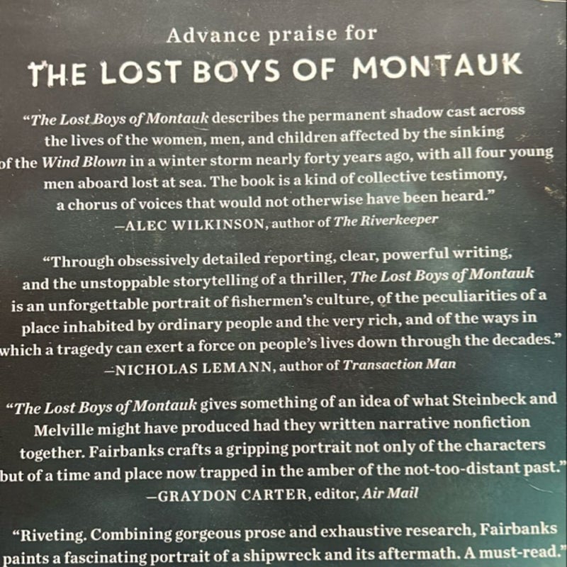 The Lost Boys of Montauk