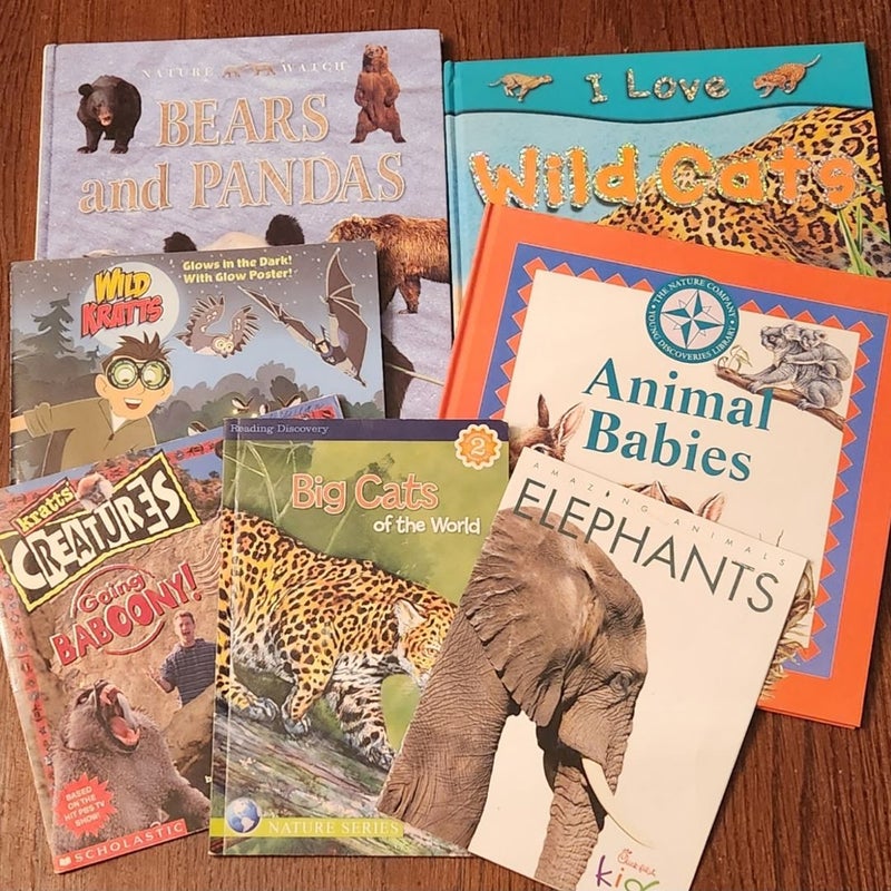 Booklot of 7 Animal Books (Non-fiction)