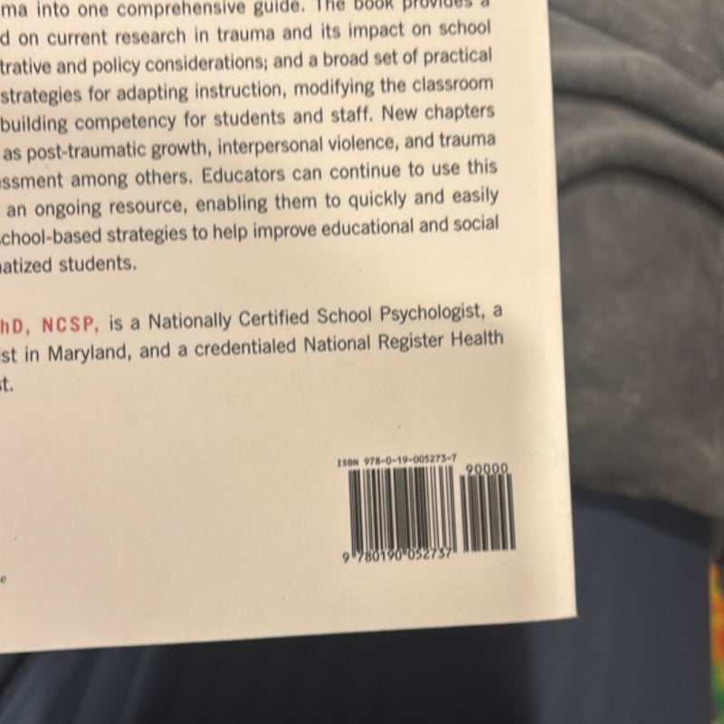 Supporting and Educating Traumatized Students