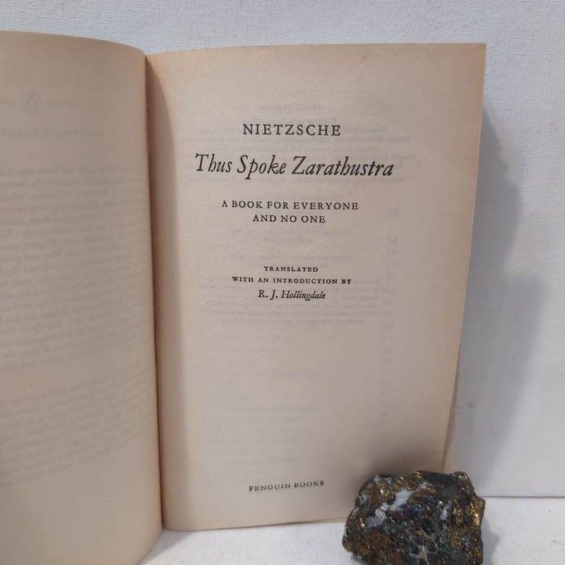 Thus Spoke Zarathustra