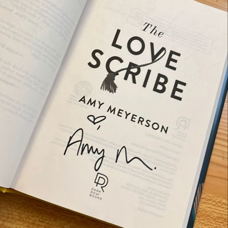 The Love Scribe (signed)