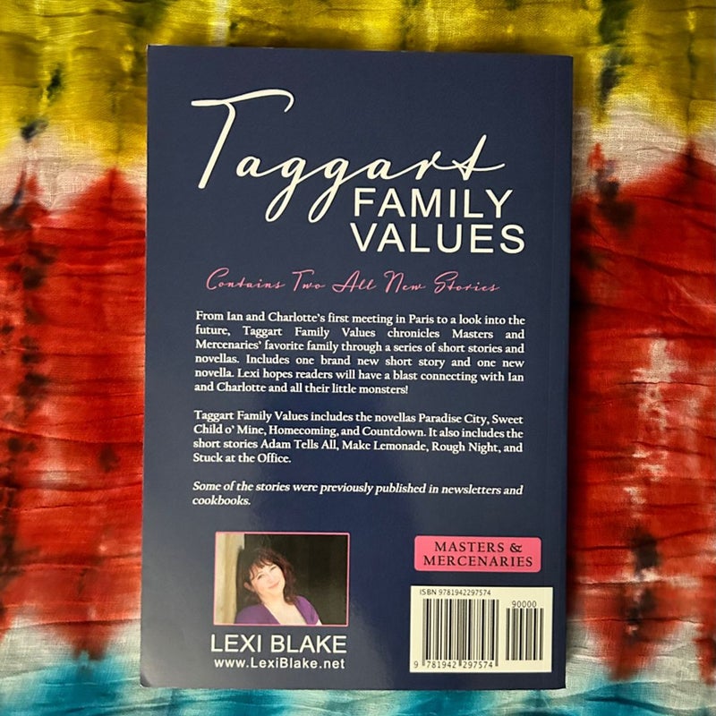 Taggart Family Values (Signed) 