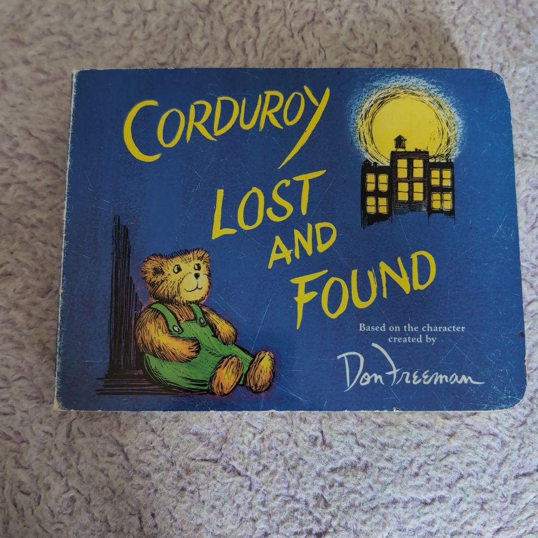 Corduroy Lost and Found