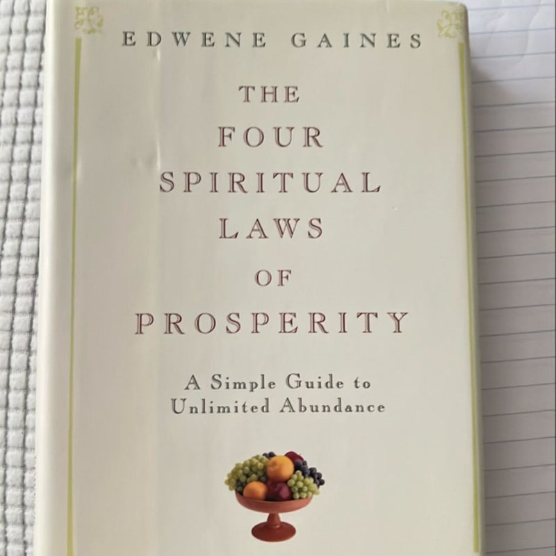 The Four Spiritual Laws of Prosperity