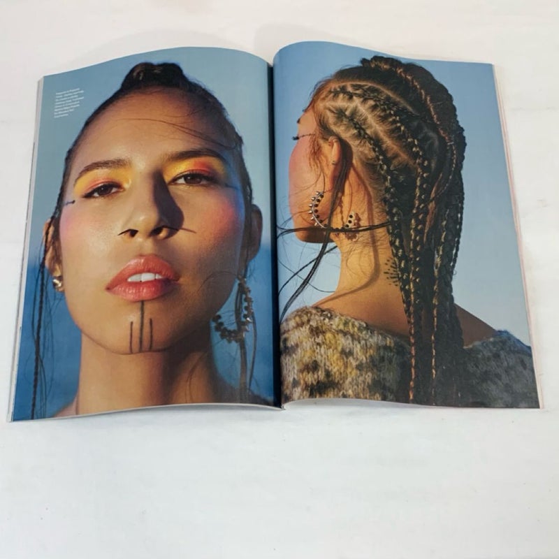 allure Quannah Chasinghorse “I Found My Voice” Issue October 2022 Magazine