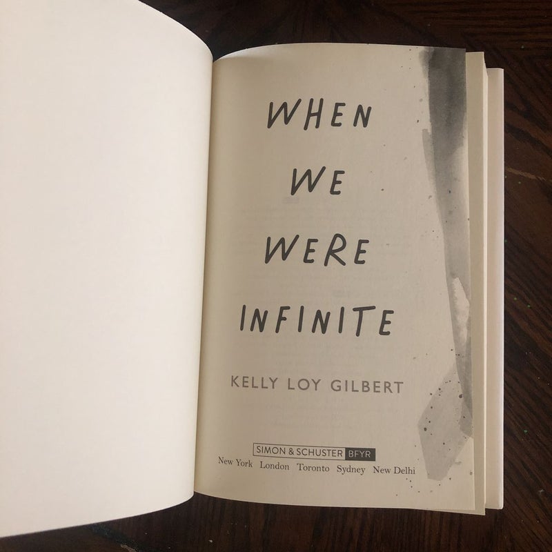 When We Were Infinite