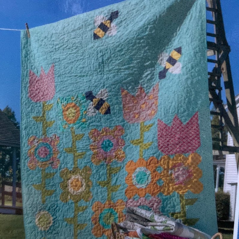 Pieced Flower Quilts