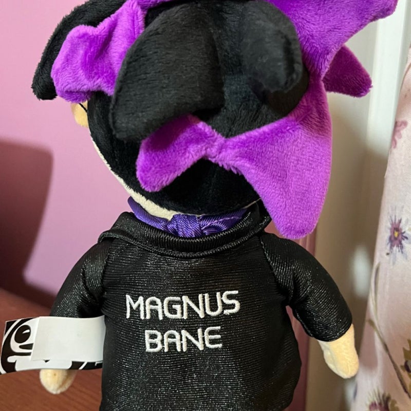 Magnus Bane Plush - Rare - Cassandra Clare Shadowhunters