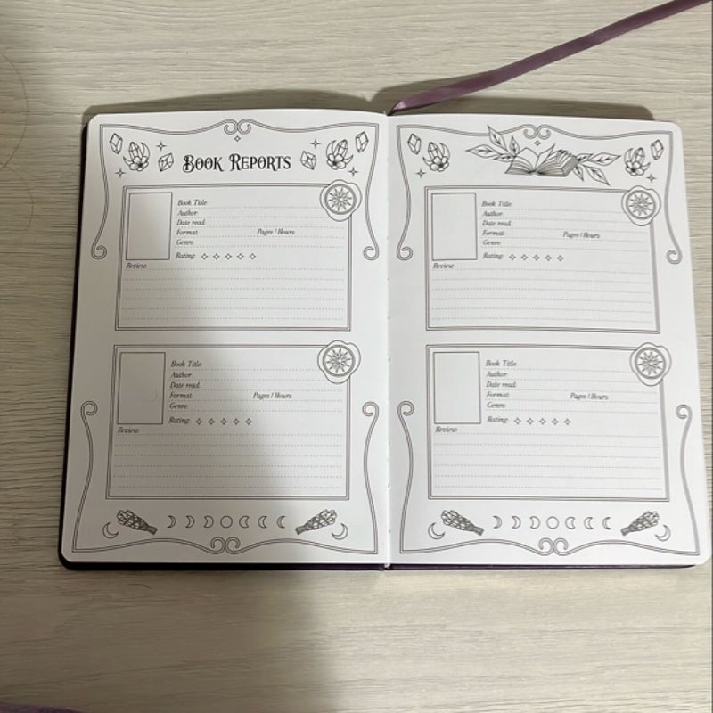The Glittering Edge Inspired FAIRYLOOT Reading Journal 
