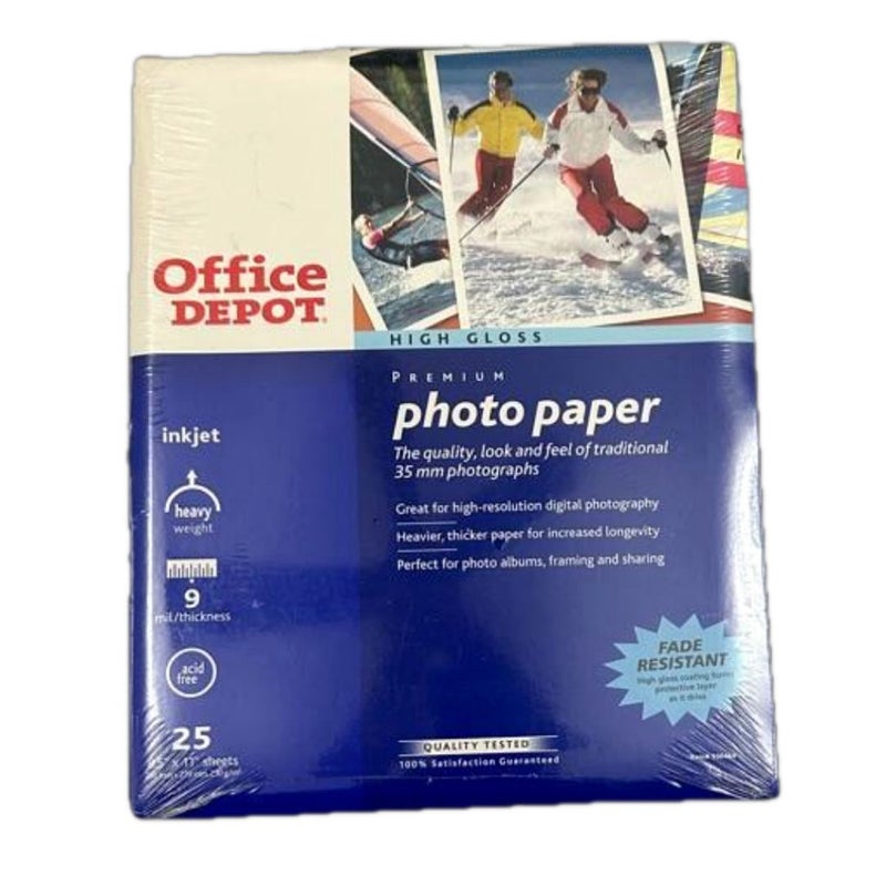 NEW/Sealed Office Depot Premium Photo Paper