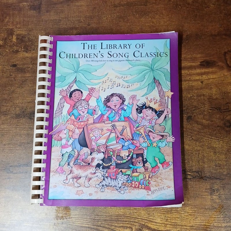 The Library of Children's Song Classics, Illustrated,  Over 200 Songs