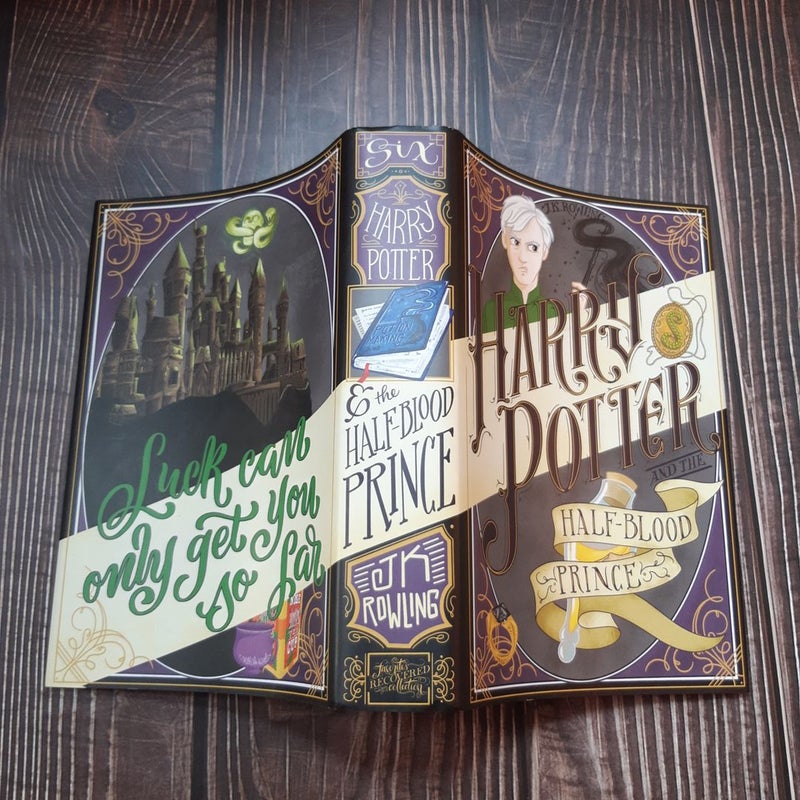 NerdyInk Harry Potter dust jacket set