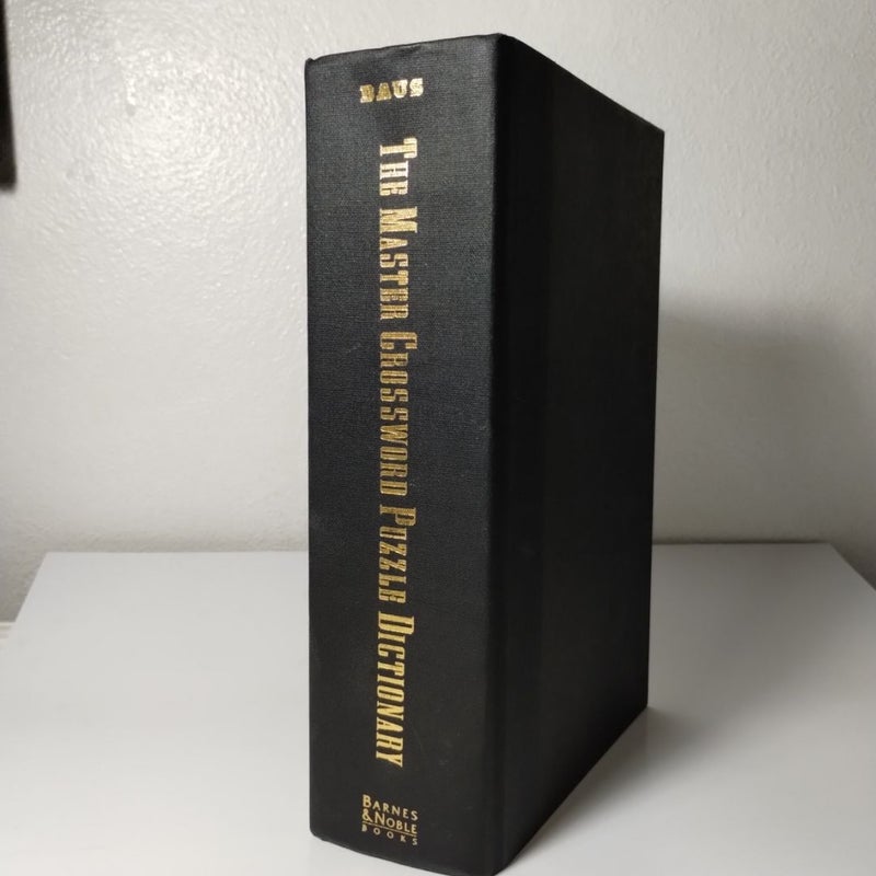 The Master Crossword Puzzle Dictionary