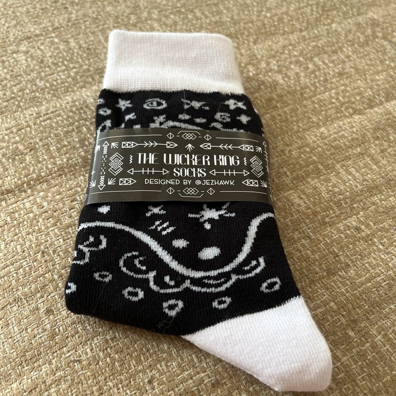 The Wicker King socks *READ DESCRIPTION* 