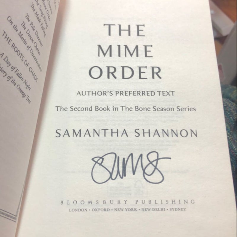 The mime order (revised edition-signed)