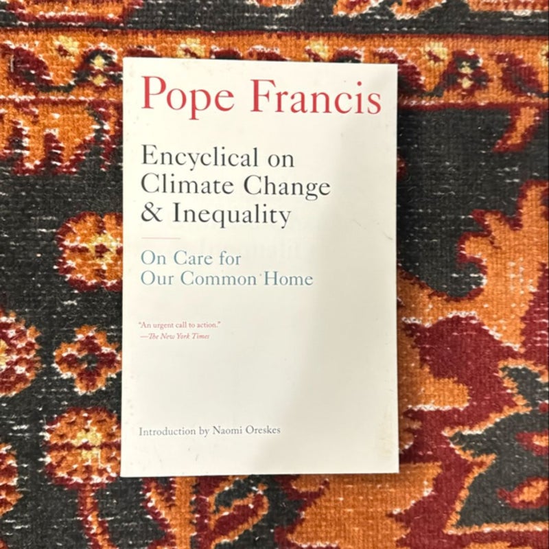 Encyclical on Climate Change and Inequality