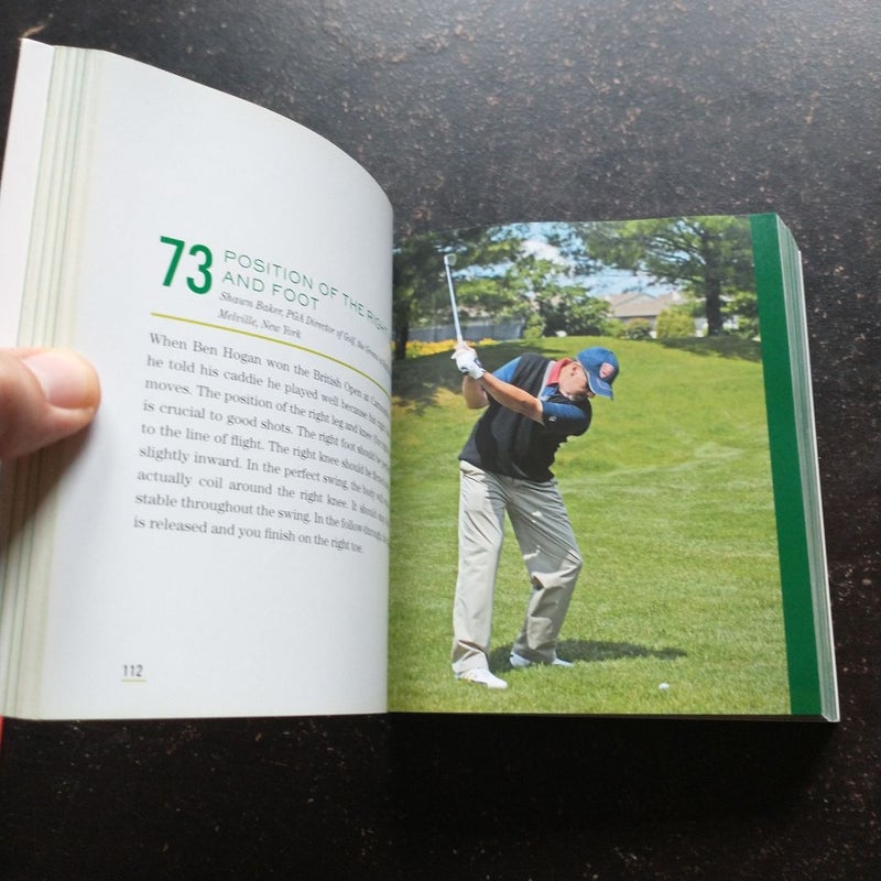 365 Golf Tips and Tricks from the Pros