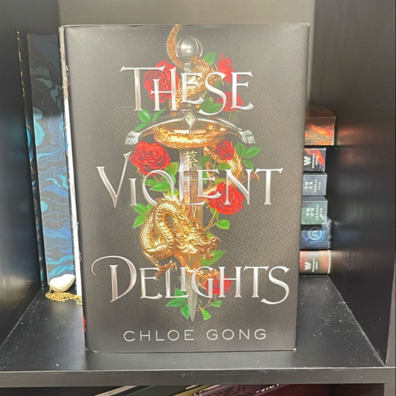 These Violent Delights- sprayed edges