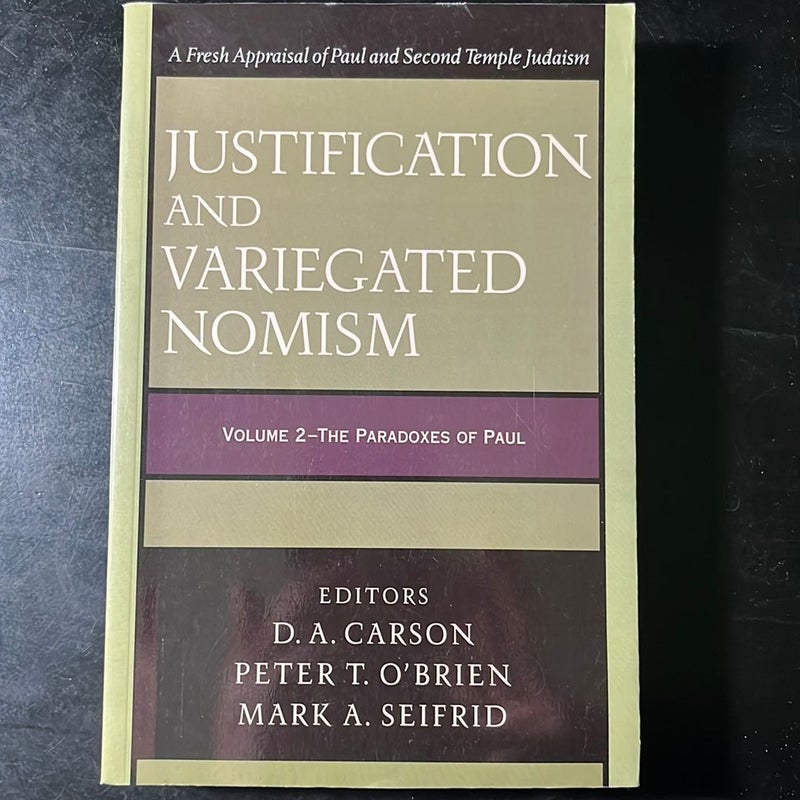 Justification and Variegated Nomism