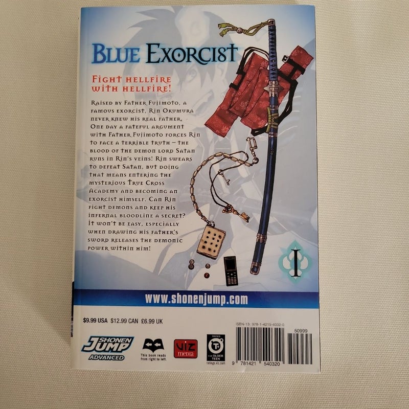 Blue Exorcist, Vol. 1