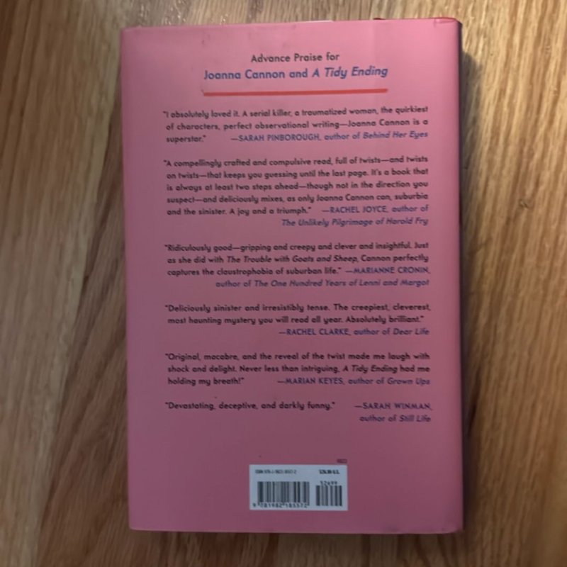 A tidy ending by joanna cannon