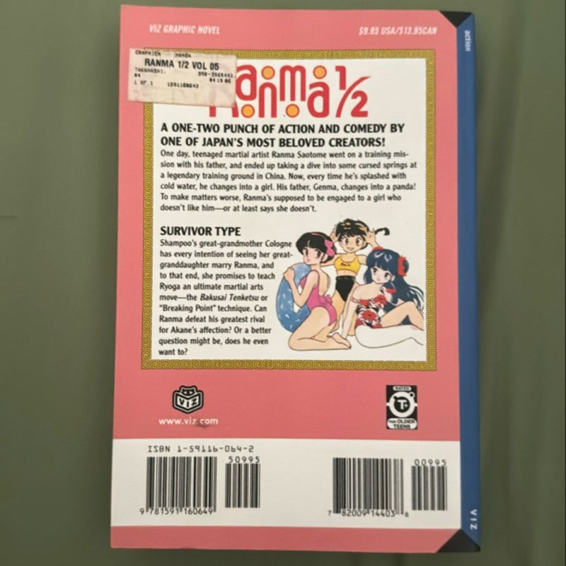 Ranma 1/2, Vol. 5