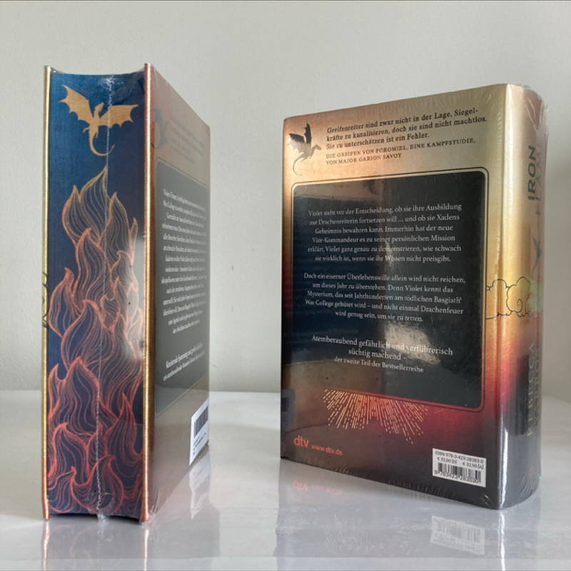 Fourth Wing and Iron Flame GERMAN Editions Brand New by