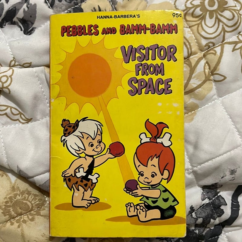 Pebbles and Bamm-Bamm: Visitor from space