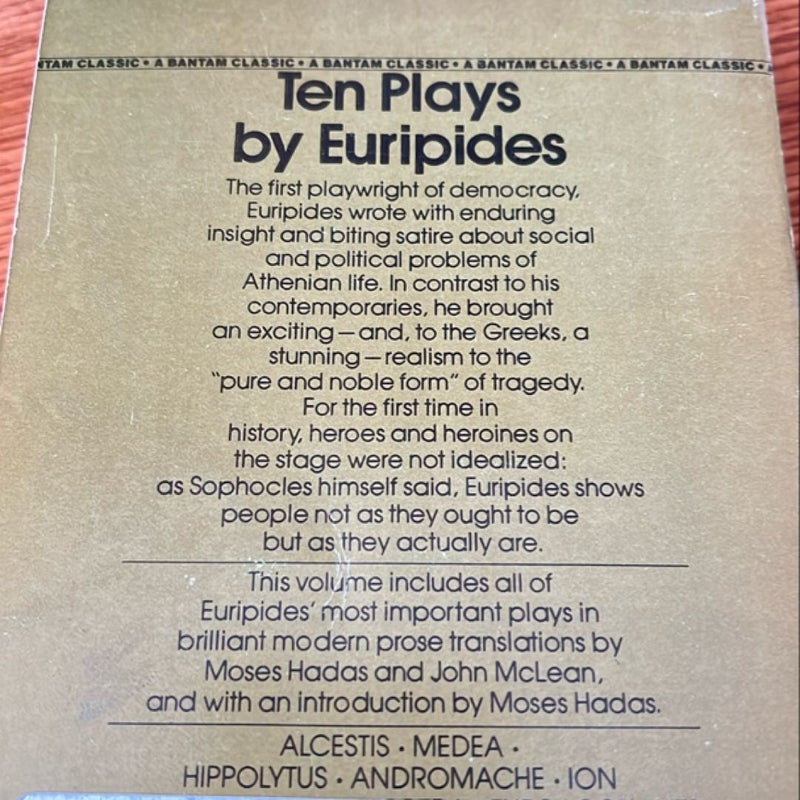 Ten Plays by Euripides