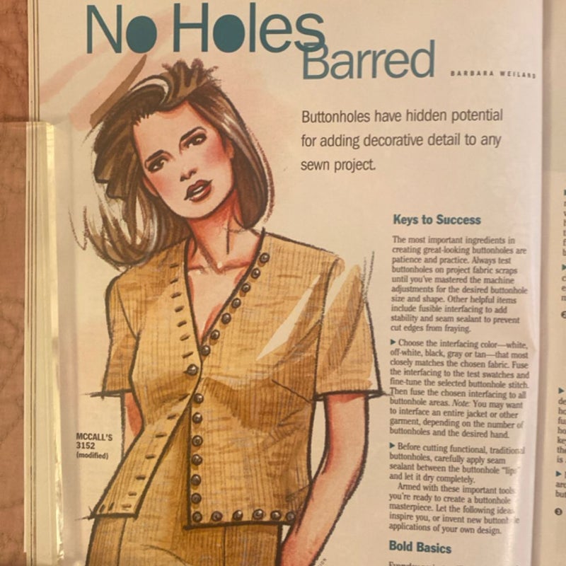 Sew News Magazine (April 2001)