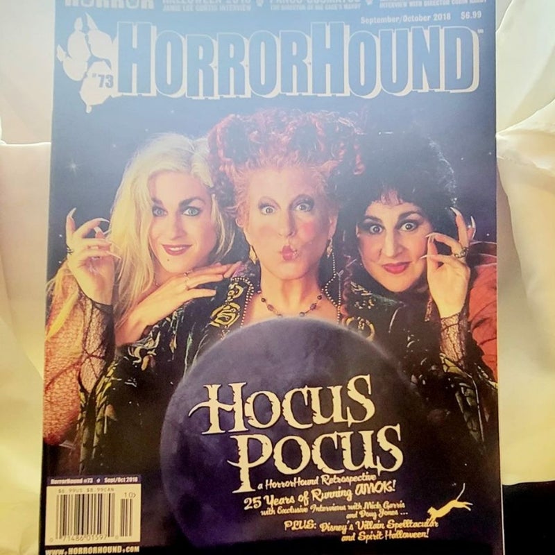 HorrorHound Magazine Hocus Pocus #73 NEW Never Read