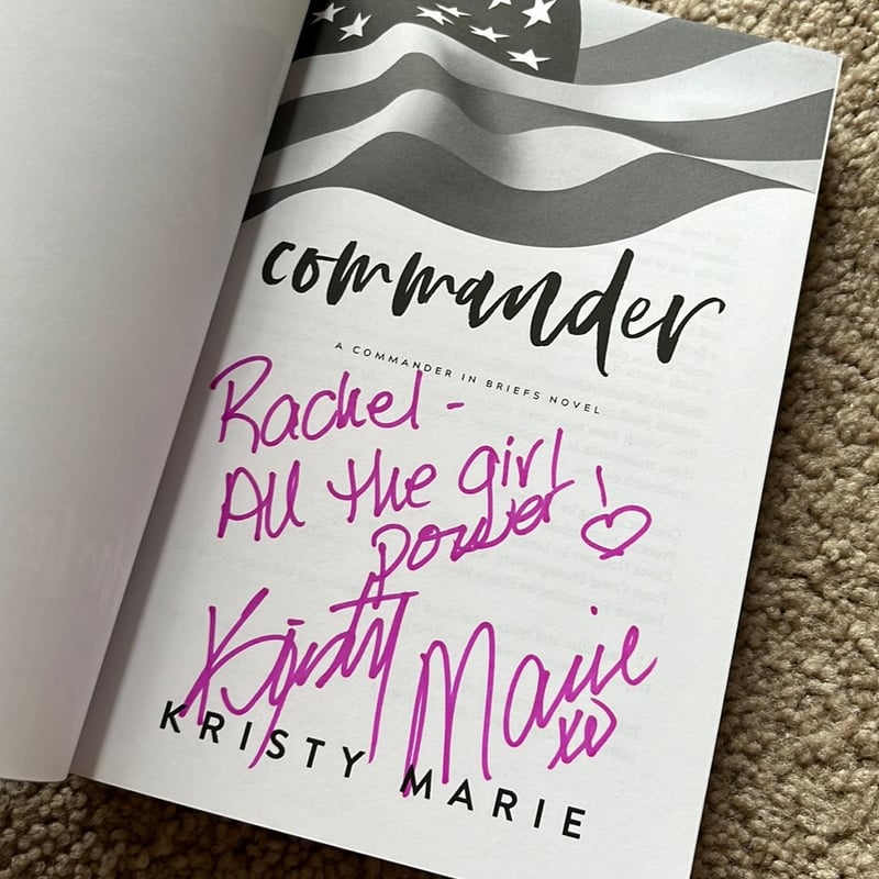 Commander (signed & personalized) by Kristy Marie, Paperback | Pangobooks