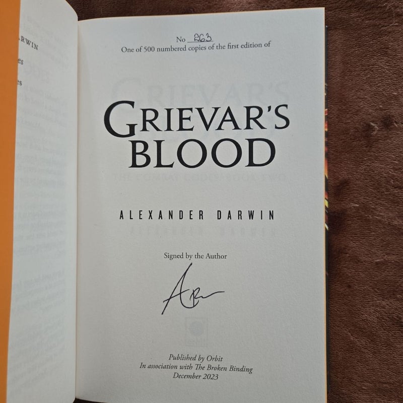 The Combat Codes & Griever's Blood: Broken Binding Special Edition Set