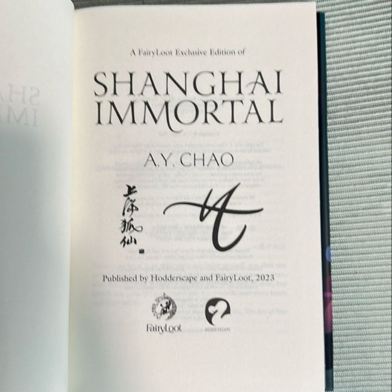 Shanghai Immortal (Fairyloot Edition)