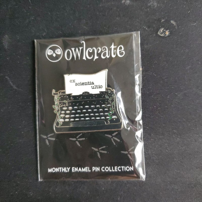 Owlcrate Enamel Pin