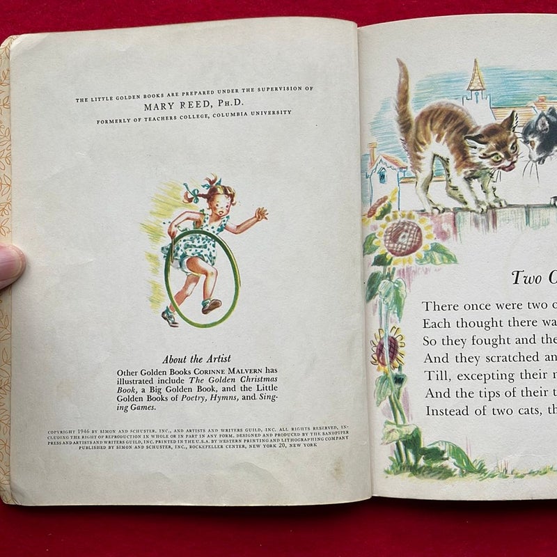 Little Golden Book - Counting Rhymes 1946