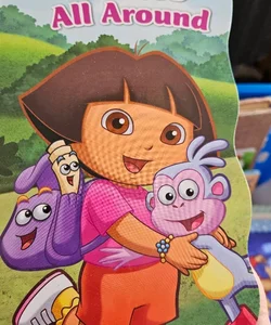 Dora the explorer. Colors all around board book
