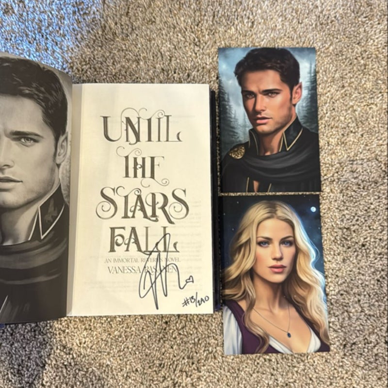 SIGNED OOP Until the Stars Fall limited special edition 